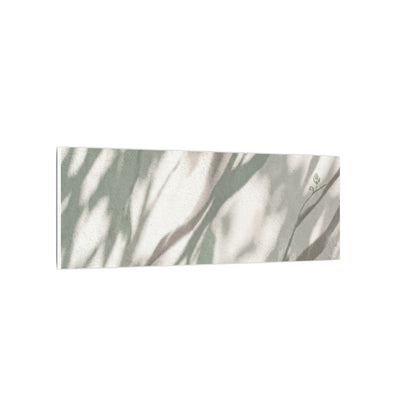 Japandi Shadow Play in Dappled | Japanese Pattern Canvas Art