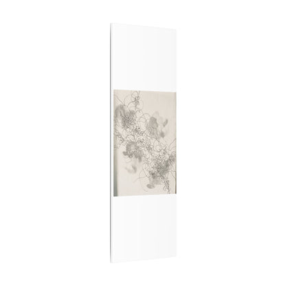 Summer Shadow Play Minimal Line Canvas Art | Earthy Decor