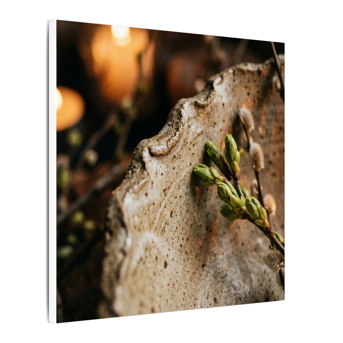 Overcast Ceramic Bowl Canvas Art - Japandi Ma