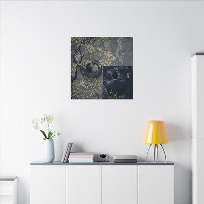 Spring Incense Smoke Ukiyo E Inspired Canvas Art | Tranquil Decor