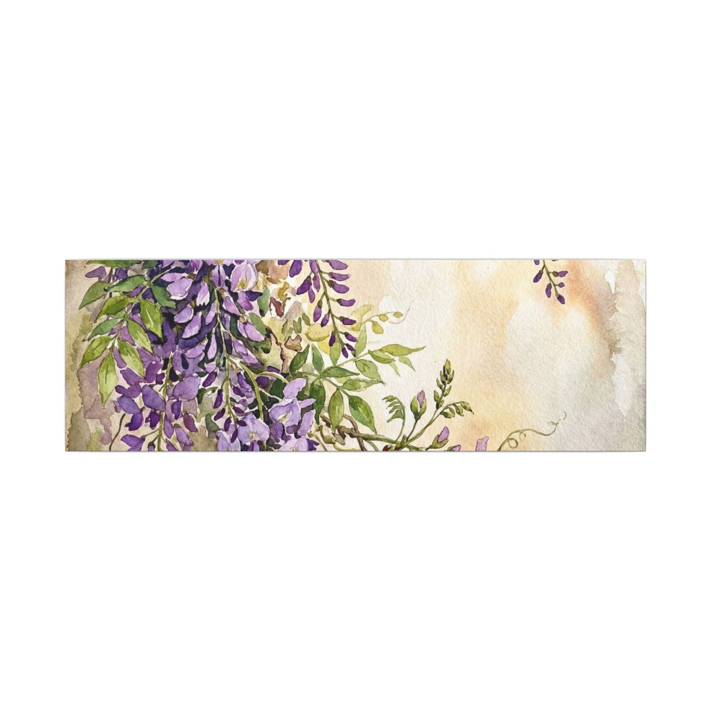 Wisteria Spring Canvas Art | Japandi Cozy Design