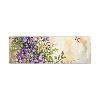 Wisteria Spring Canvas Art | Japandi Cozy Design