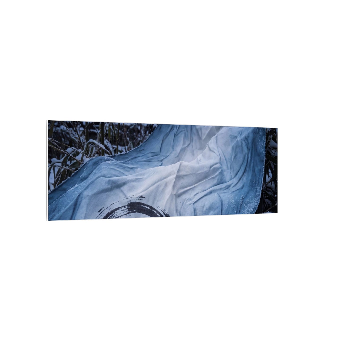 Moonlight Silk Drape Canvas Art - Zen Datsuzoku