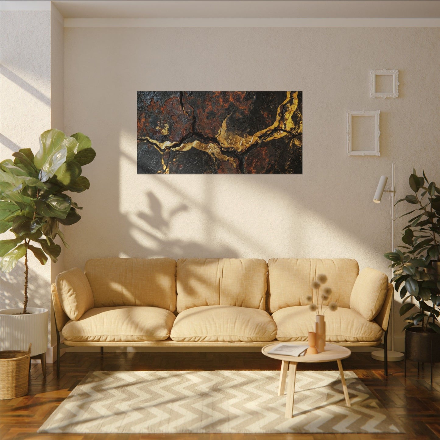 Kintsugi Broken Beauty Canvas Art