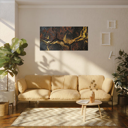 Kintsugi Broken Beauty Canvas Art