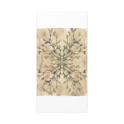 Shibui Shadow Play Canvas Art - Japandi Watercolor