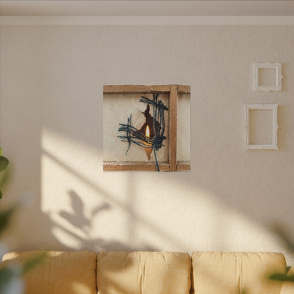 Winter Shoji Screen Broken Beauty Canvas Art | Resilient Decor