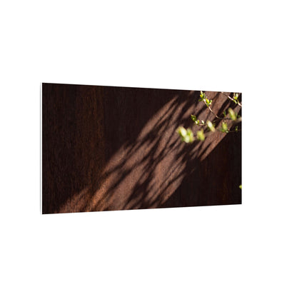 Rust Patina Moody Minimal Canvas Art | Sophisticated Dark Japandi Art