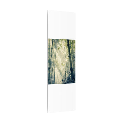 Bamboo Grove Spring Canvas Art | Zen Serene Design