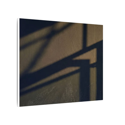 Sophisticated Shadow Play Canvas Art - Moody Minimal Dark Japandi