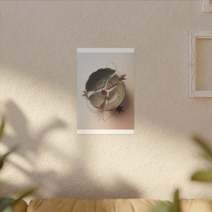 Dawn Ceramic Bowl Canvas Art - Japandi Fukinsei