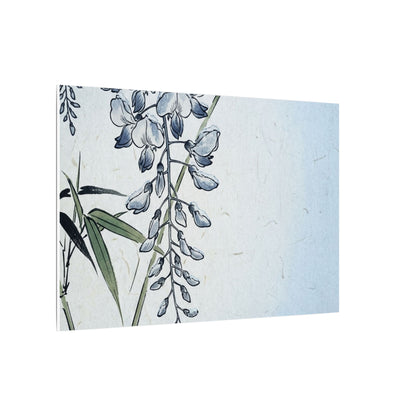 Zen Wisteria in Moonlight | Ukiyo E Inspired Canvas Art