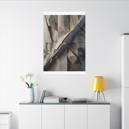 Paper Fold Canvas Art | Spring Japandi Japanese Pattern Art