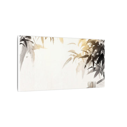 Tea Ceremony Sumi E Canvas Art | Serene Zen Art