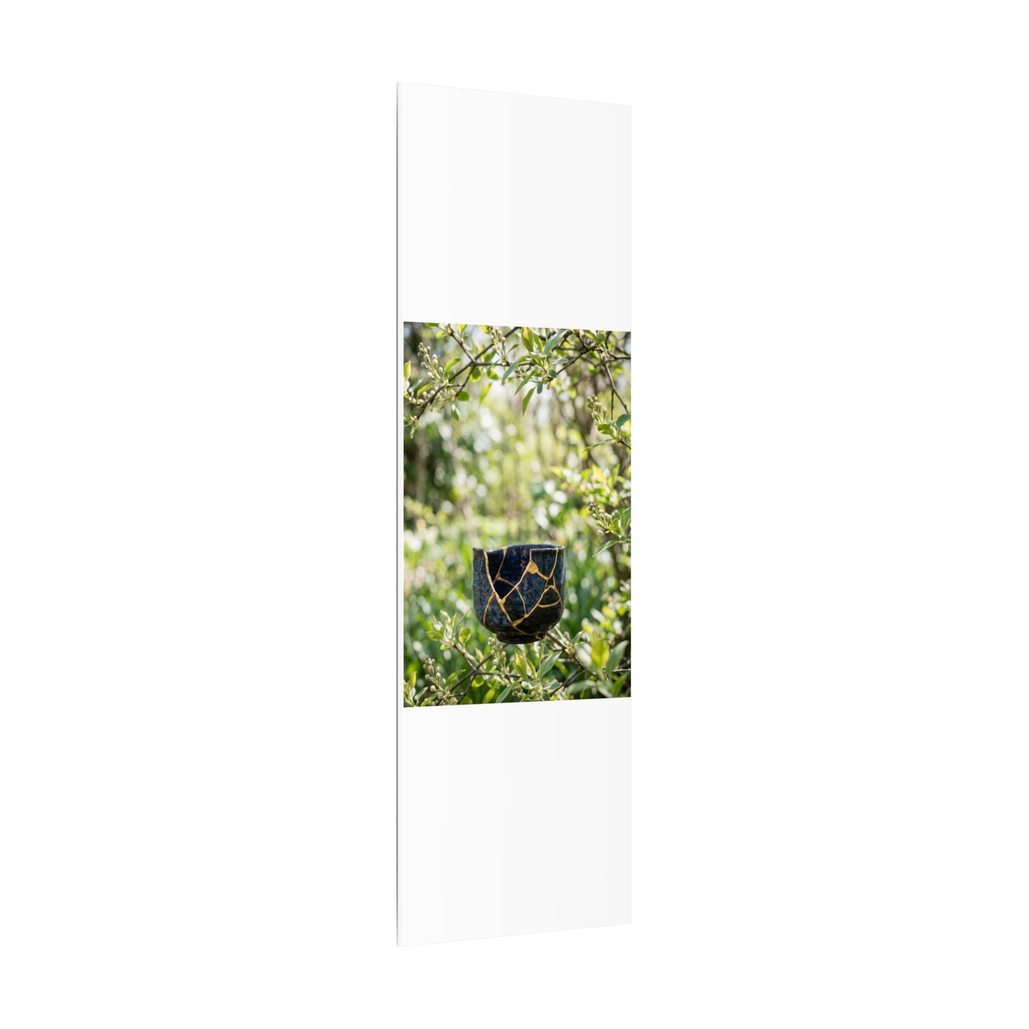Kintsugi Broken Pottery in Dappled | Broken Beauty Canvas Art