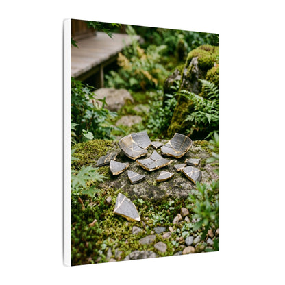 Summer Broken Pottery Gold Repair Canvas Art | Resilient Decor