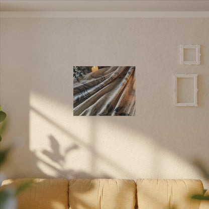 Fukinsei Silk Drape Canvas Art - Japandi Japanese Pattern