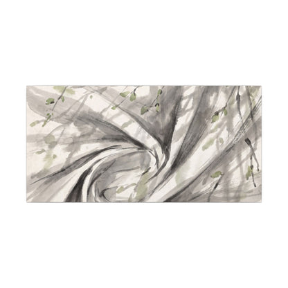 Silk Drape Spring Canvas Art | Zen Contemplative Design