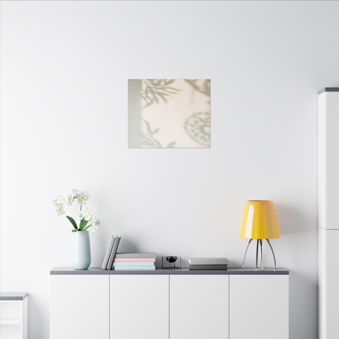 Dawn Shadow Play Canvas Art - Japandi Ma