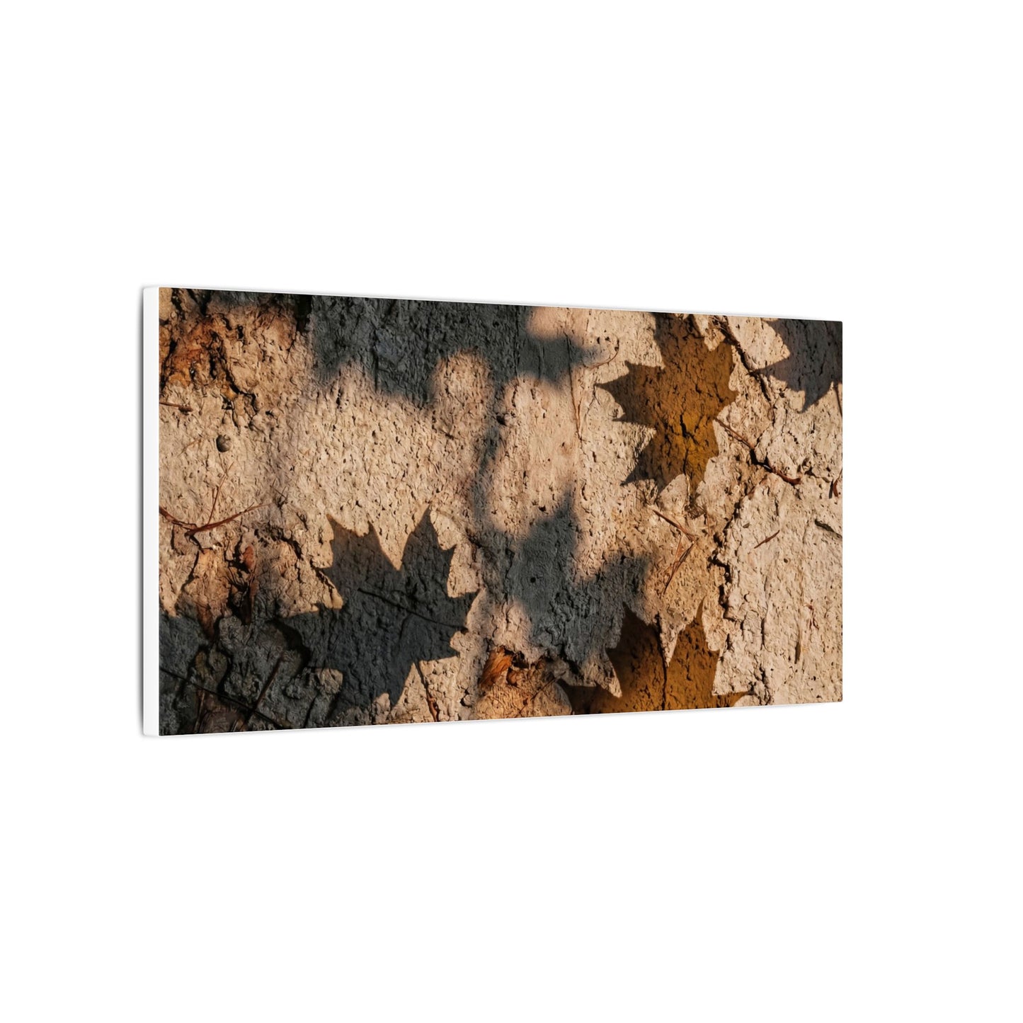 Cozy Shadow Play Canvas Art - Texture Japandi