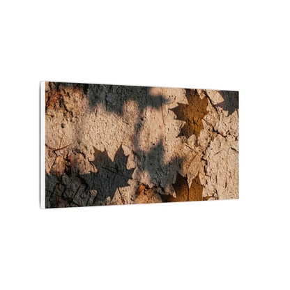 Cozy Shadow Play Canvas Art - Texture Japandi