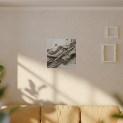 Overcast Silk Drape Canvas Art - Japandi Ma