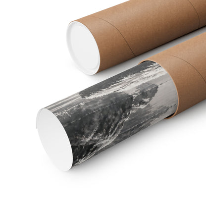 Dappled Incense Smoke Wall Art Print - Zen Seijaku