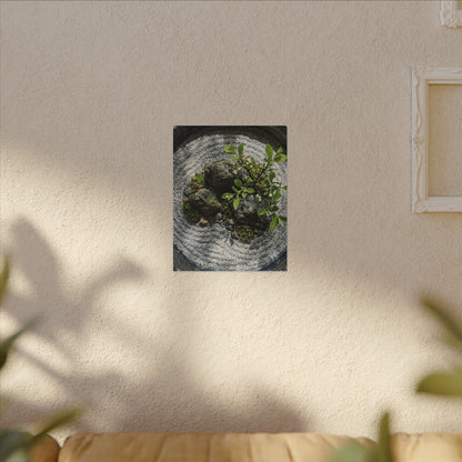 Zen Ceramic Bowl in Dappled | Karesansui Canvas Art