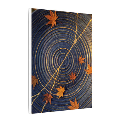 Water Ripple Gold Repair Canvas Art | Healing Kintsugi Art