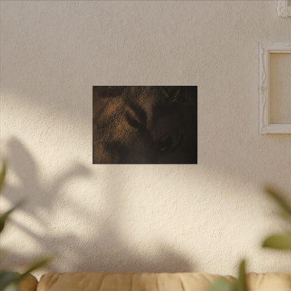 Candlelight Shadow Play Canvas Art - Dark Japandi Ma