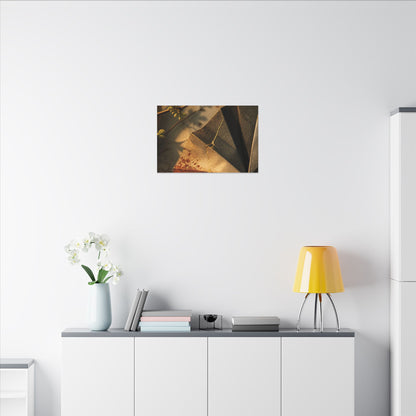 Ma Paper Fold Canvas Art - Kintsugi Broken Beauty