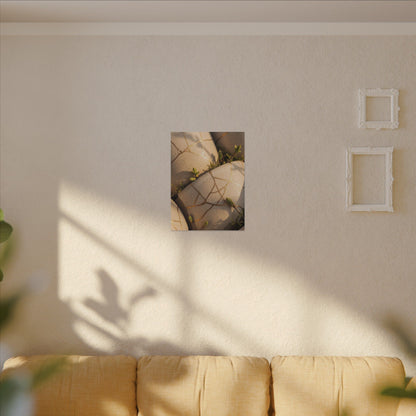 Spring Broken Pottery Gold Vein Canvas Art | Beautiful Decor