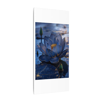 Kintsugi Lotus Flower in Dawn | Broken Beauty Canvas Art