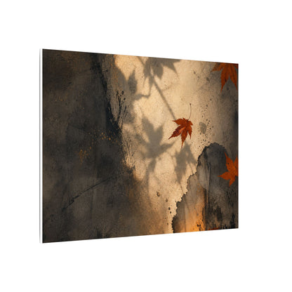 Shadow Play Texture Canvas Art | Neutral Japandi Art