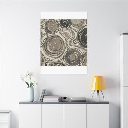 Wabi-sabi Pattern Japandi Japanese Pattern Canvas Art