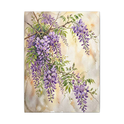 Wisteria Spring Canvas Art | Japandi Cozy Design