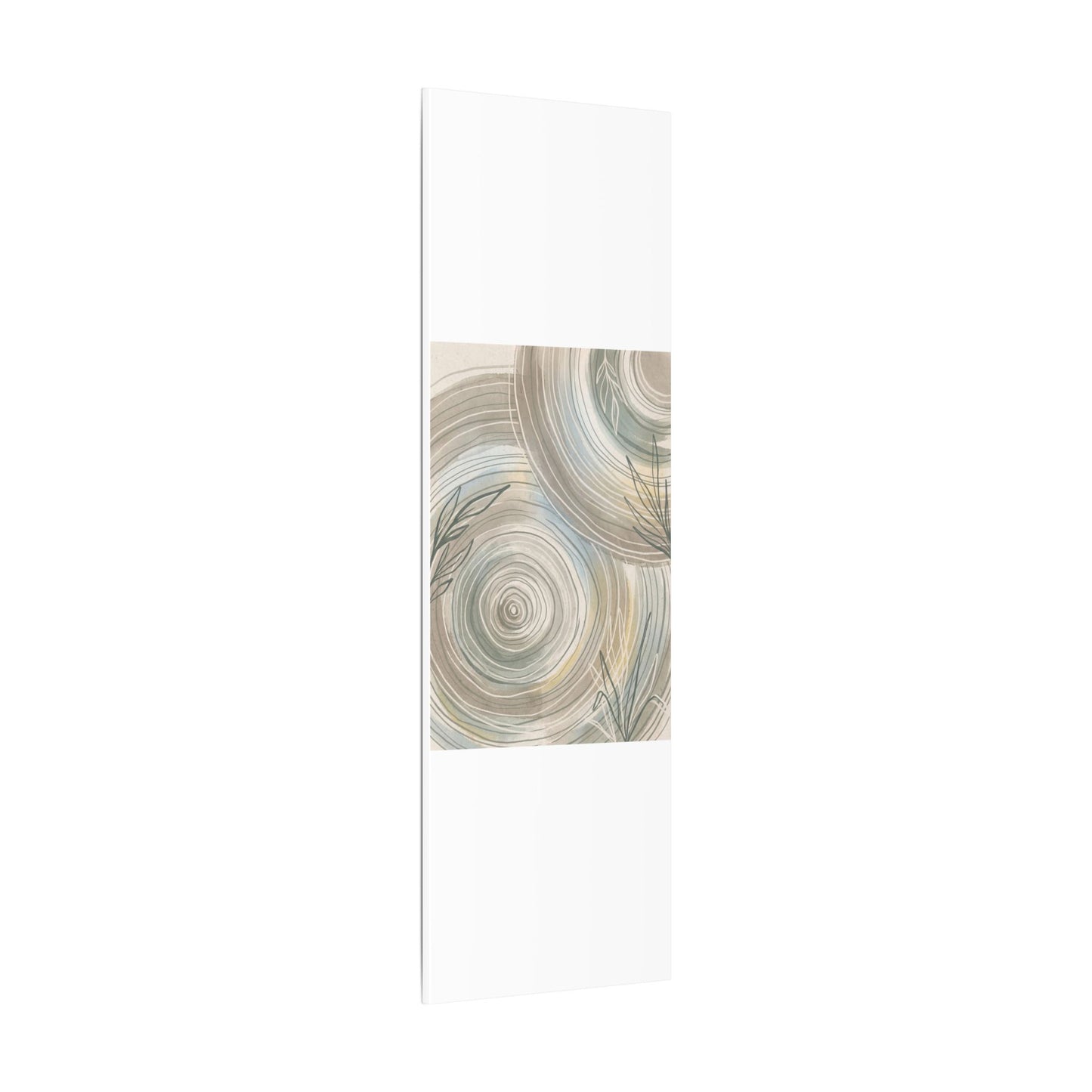Kanso Water Ripple Canvas Art - Japandi Minimal Line