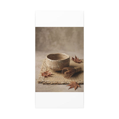 Ma Tea Ceremony Canvas Art - Japandi Texture