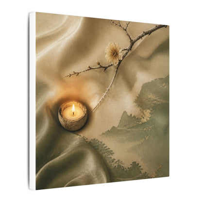 Silk Drape Japanese Pattern Canvas Art | Warm Japandi Art