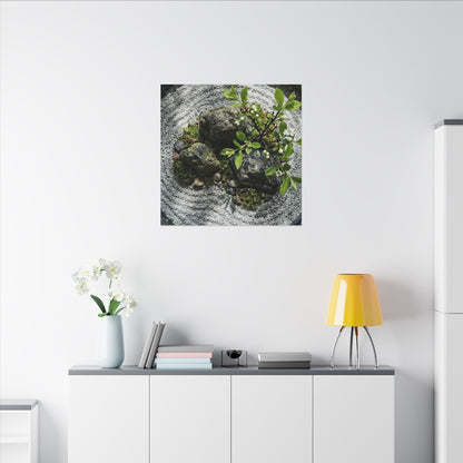 Zen Ceramic Bowl in Dappled | Karesansui Canvas Art