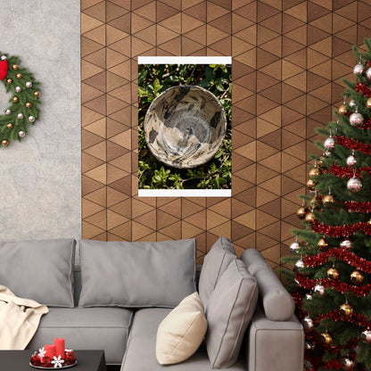 Ceramic Bowl Japanese Pattern Wall Art Print | Elegant Japandi Art