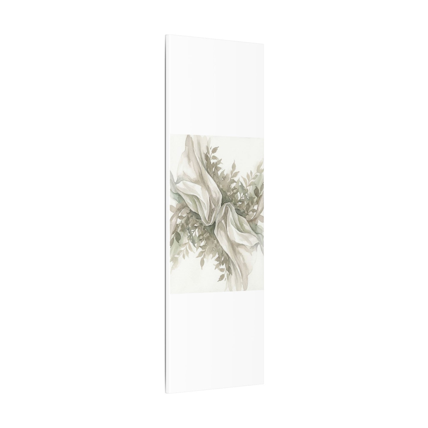 Summer Silk Drape Watercolor Canvas Art | Cozy Decor