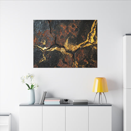 Kintsugi Broken Beauty Canvas Art