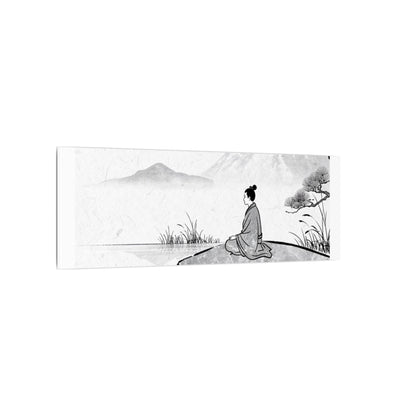 Meditation Harmonious Zen Ukiyo-e Canvas Art