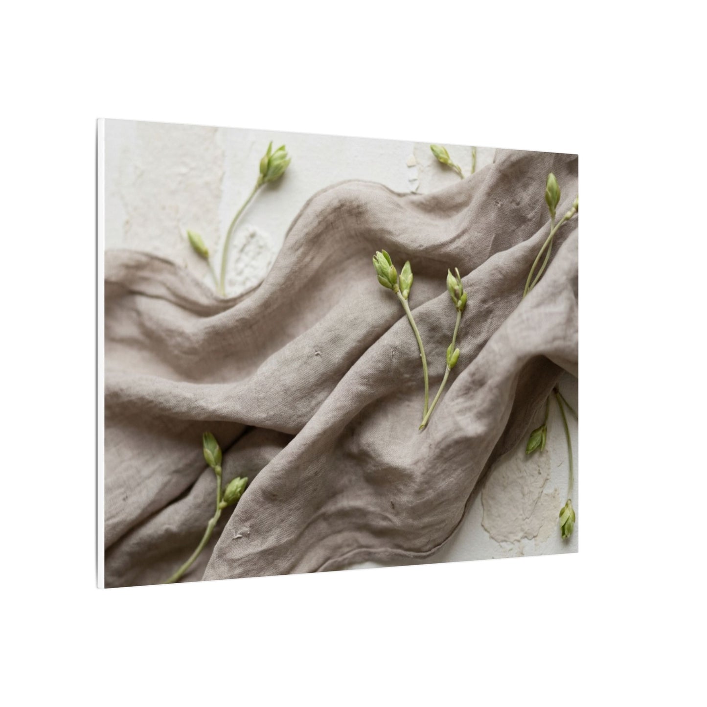 Overcast Silk Drape Canvas Art - Japandi Ma