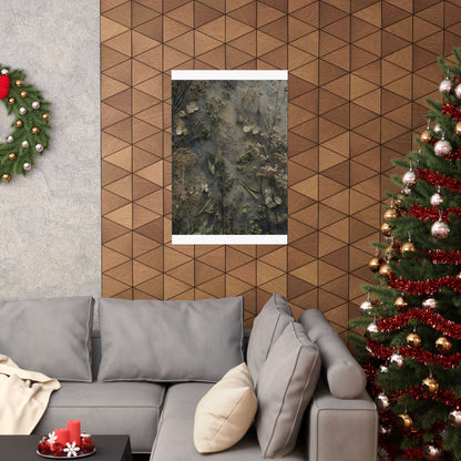 Dawn Dried Flowers Wall Art Print - Japandi Fukinsei