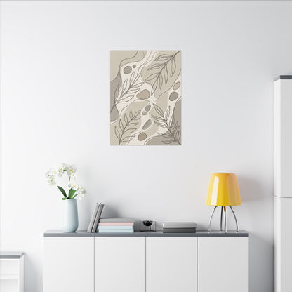 Japandi Minimal Line Canvas Art