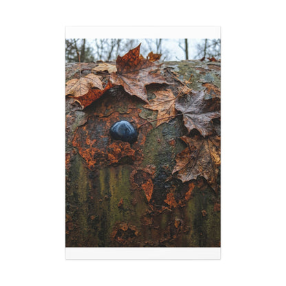 Datsuzoku Rust Patina Canvas Art - Dark Japandi Moody Minimal