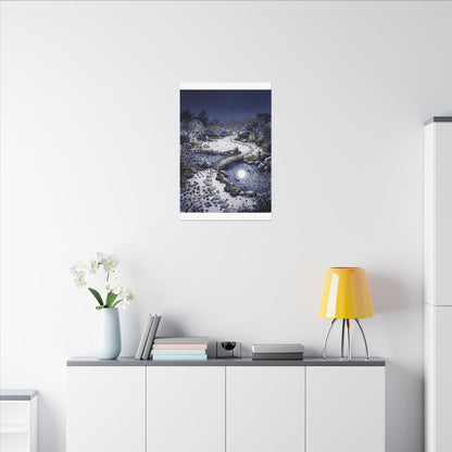 Torii Gate Enso Canvas Art | Contemplative Zen Art
