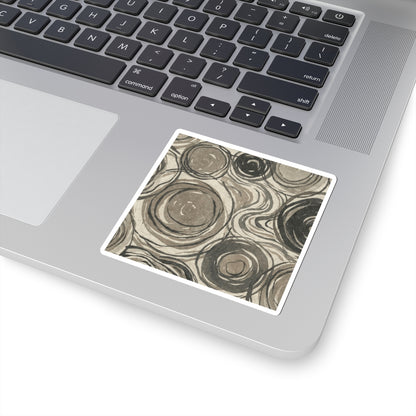 Wabi-sabi Pattern Japandi Japanese Pattern Sticker | Wabi-sabi Pattern Japanese Pattern Art Print